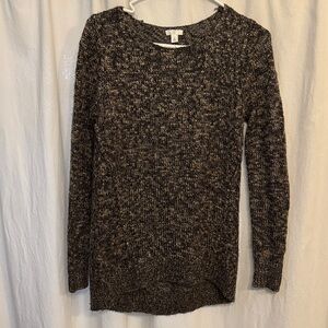 Women's Brown and Gray Sweater